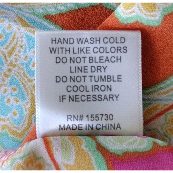 Rose Olive Top Small Sleeveless Floral Tassel - Picture 8 of 11